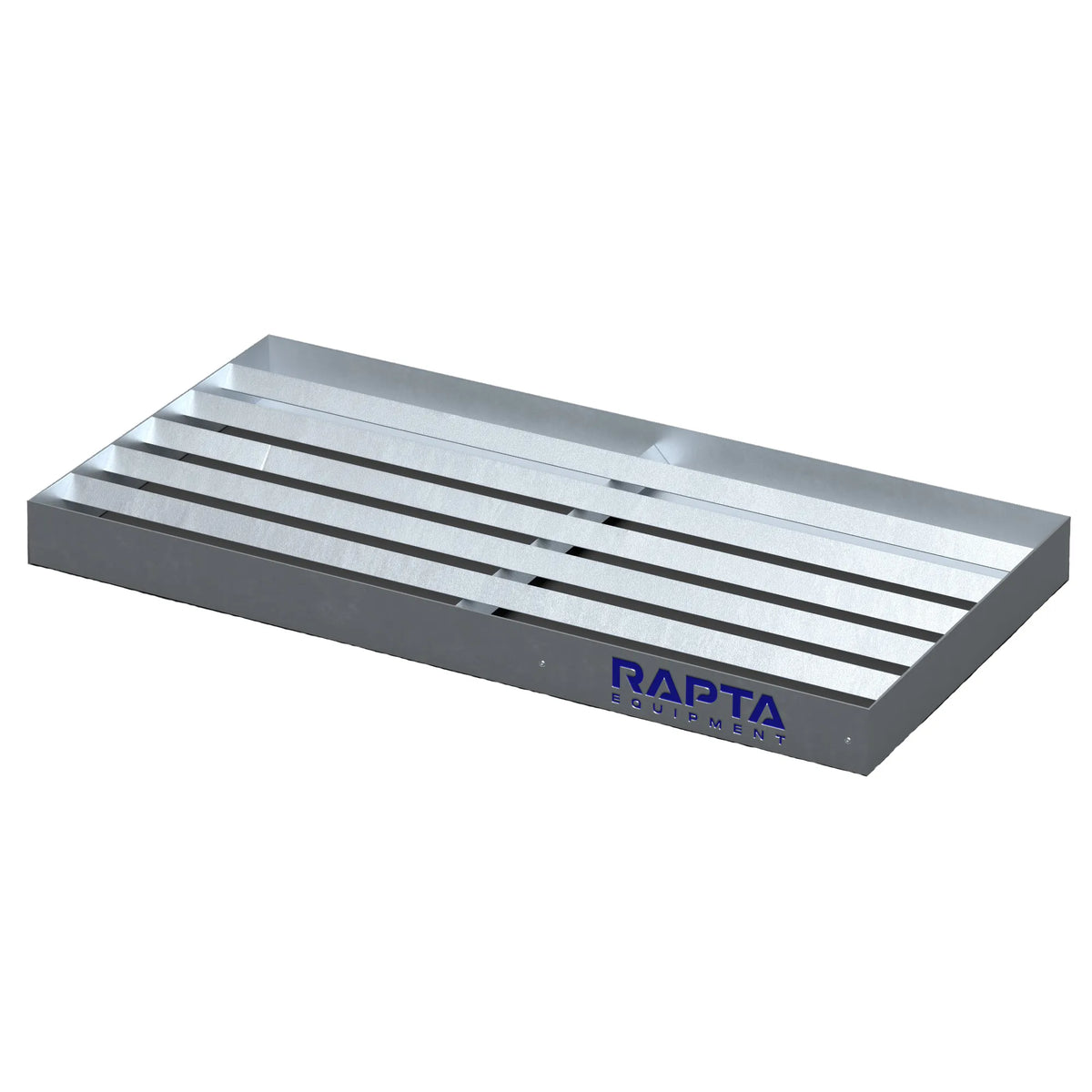 RAPTA galvanised steel boot grate shown in product render