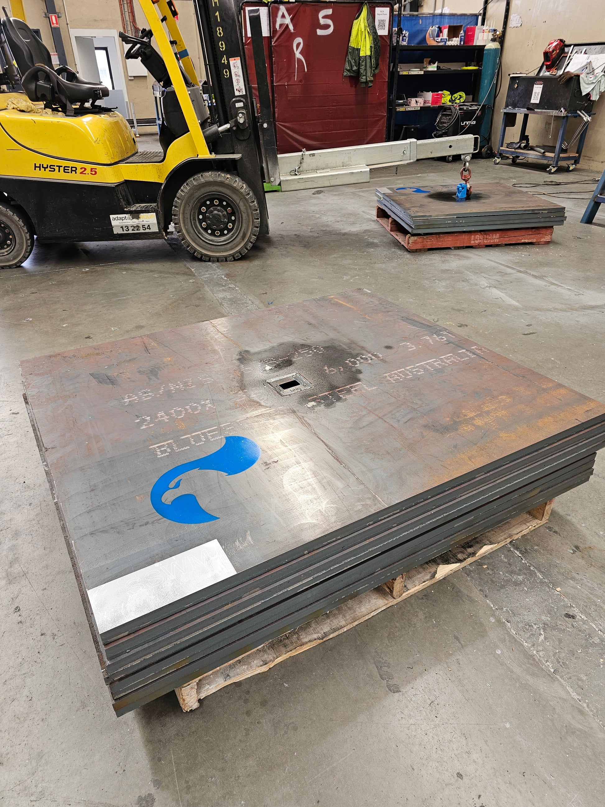 rapta heavy duty steel road plate uncoated - custom sizes available