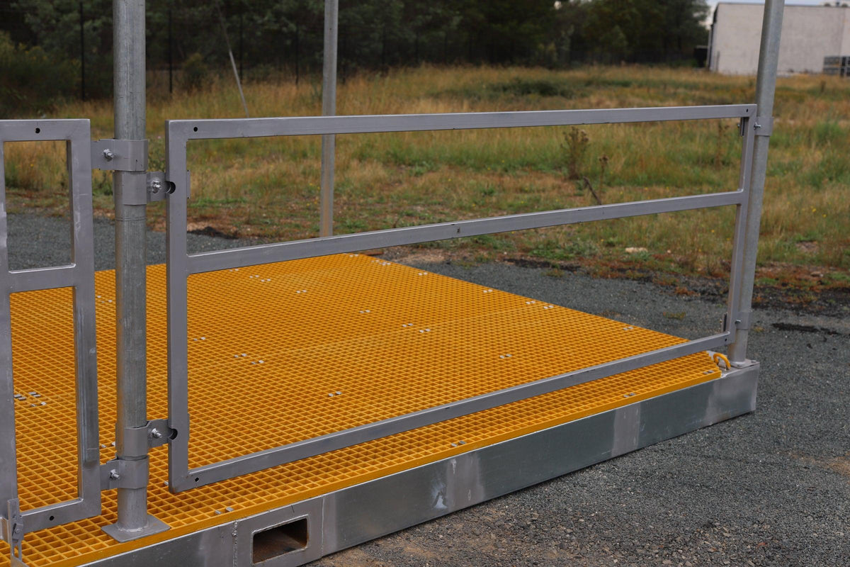 Close-up of optional RaptaCover™ balustrade
