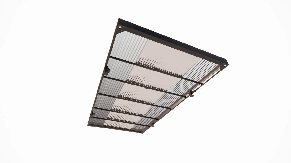 RaptaCover™ optional roof-over module shown from below.