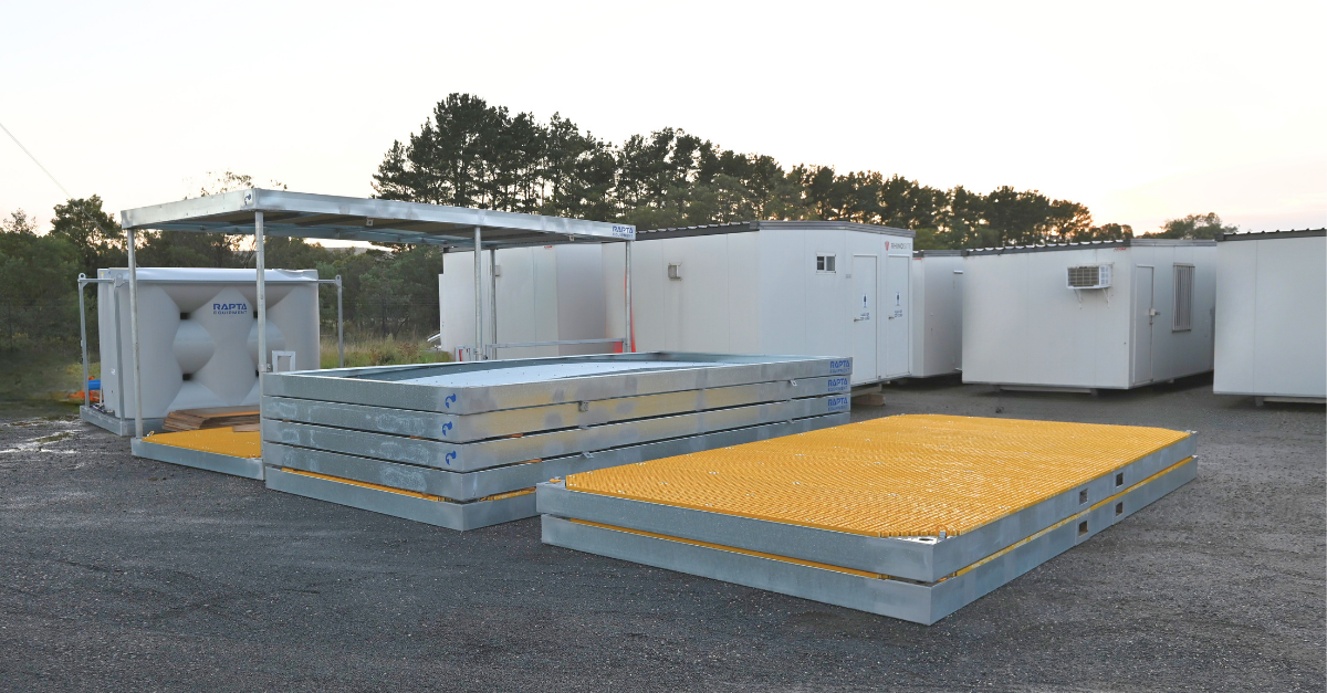 RaptaCover™ Modular Covered Walkway System