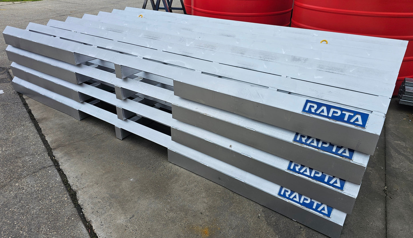 Stacked RAPTA Rumble Grids with lifting points and RAPTA branding